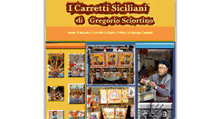 Desktop Screenshot of carrettisiciliani.it
